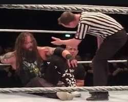 The wrestler got an injury on his pectoral muscle and surgery was suggested by his doctor. But he still was in the stable 